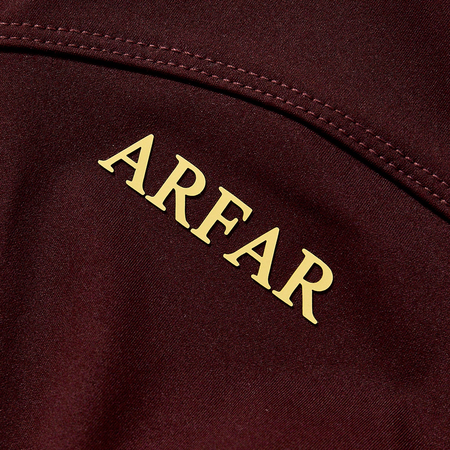 Custom Hot Selling stand collar slim zip workout jacket fitted curved hem yoga running top embroidered logo quick dry workout long sleeve  solid burgundy wine red Thumb Cuff 4-Way Stretch Quick Dry Yoga Running Long Sleeve Outer Coat