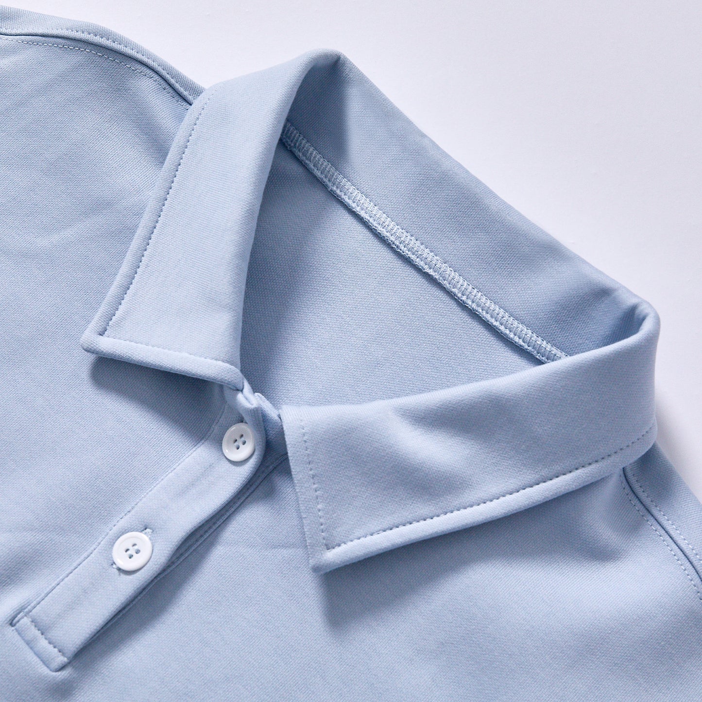 Custom logo hot selling polo collar sweatshirt long sleeve lapel polo neck sweatshirt two button placket cotton fleece long sleeve casual sports top cotton sweatshirt breathable business casual pullover
