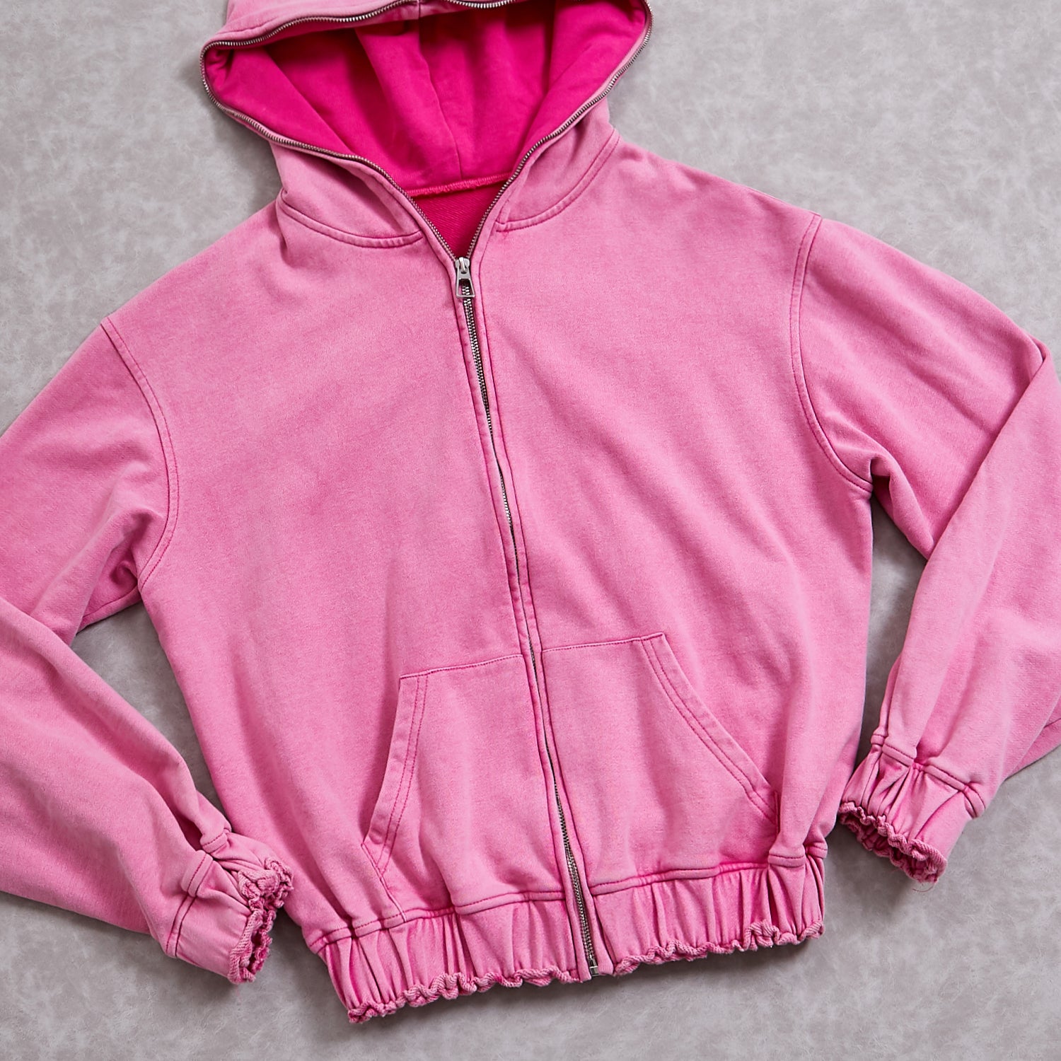 Bubblegum pink carla hoodie sale