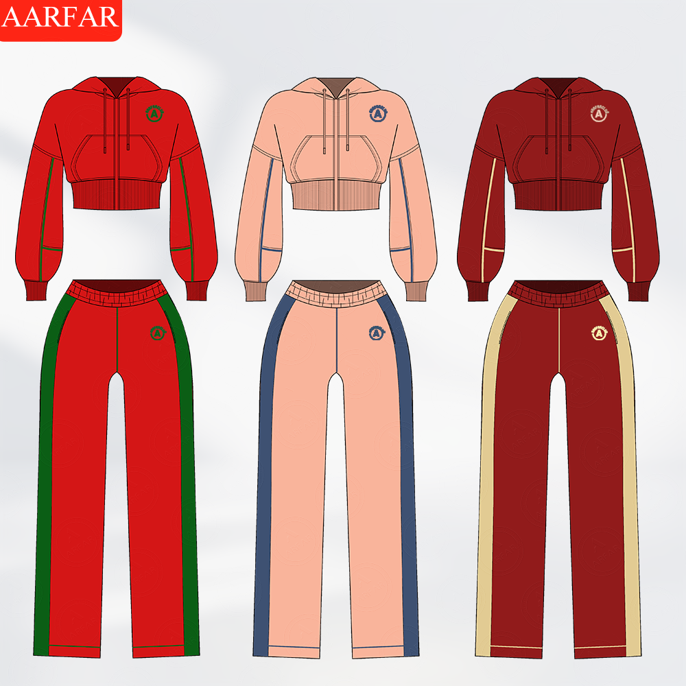 Winter Sweatsuit Outfits for Women Custom Vintage Distressed Embroidery Streetwear 2025 New Arrivals Designer Women's Hoodie