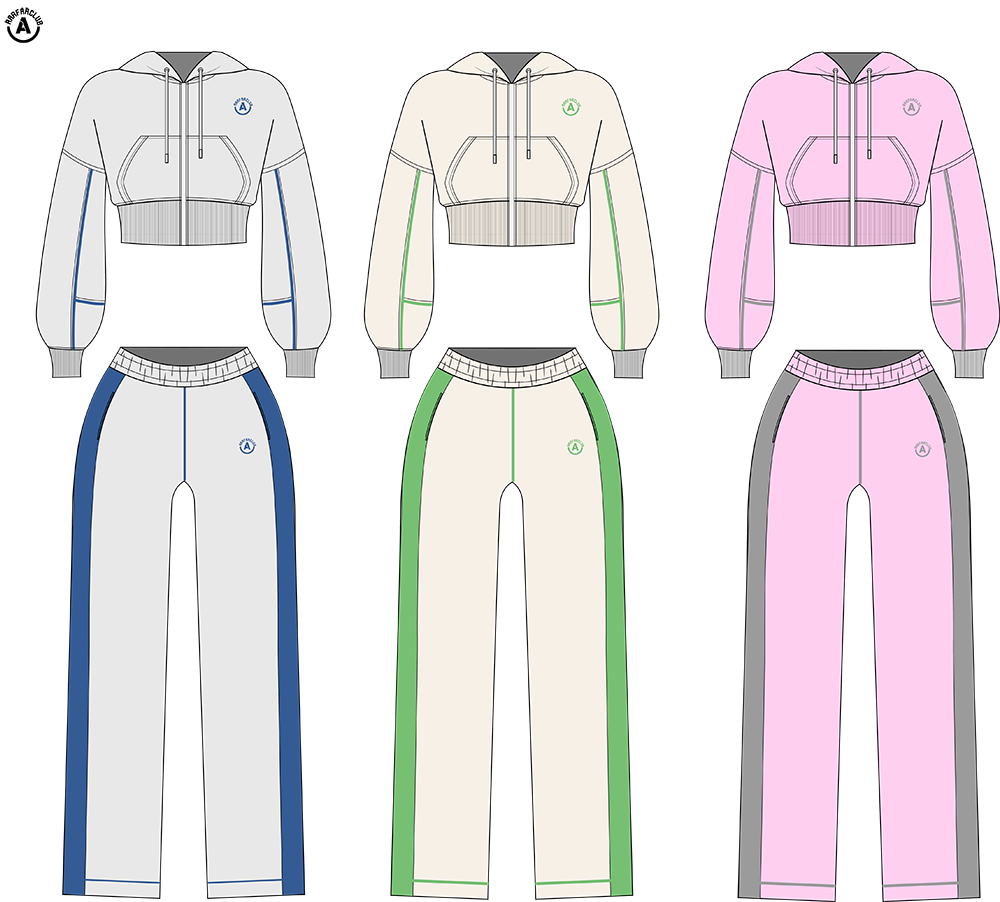 Winter Sweatsuit Outfits for Women Custom Vintage Distressed Embroidery Streetwear 2025 New Arrivals Designer Women's Hoodie