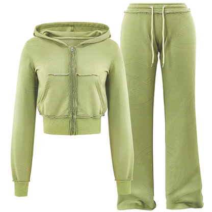 womens two piece hoodie sets pants set