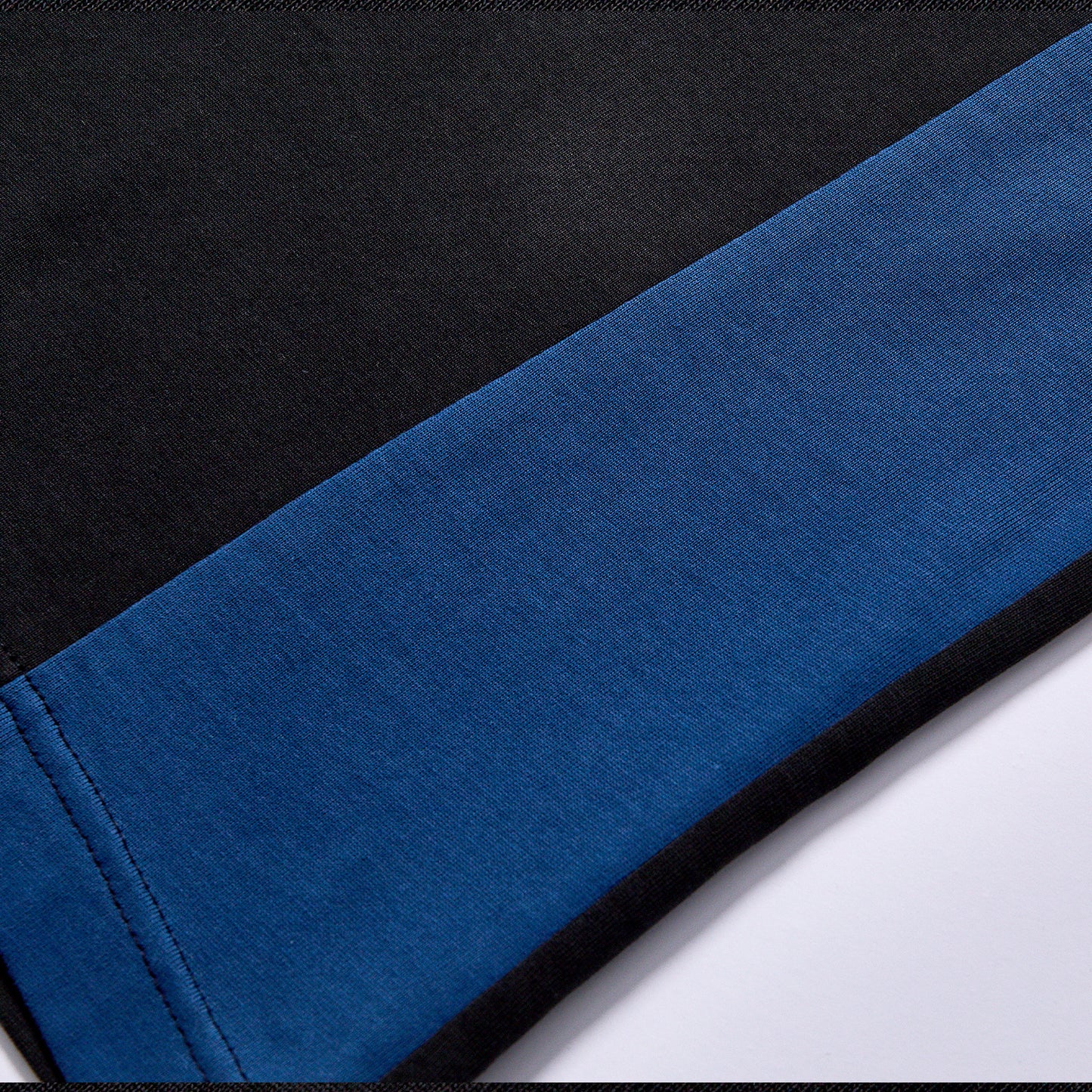 hot selling custom logo viral side vertical blue panel tank top full moisture wicking sweat release finish ouple neutral tone sports matching vest