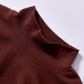 hot selling brushed fleece loose oversized layering shirt drop shoulder loose oversized fit  casual sweat top