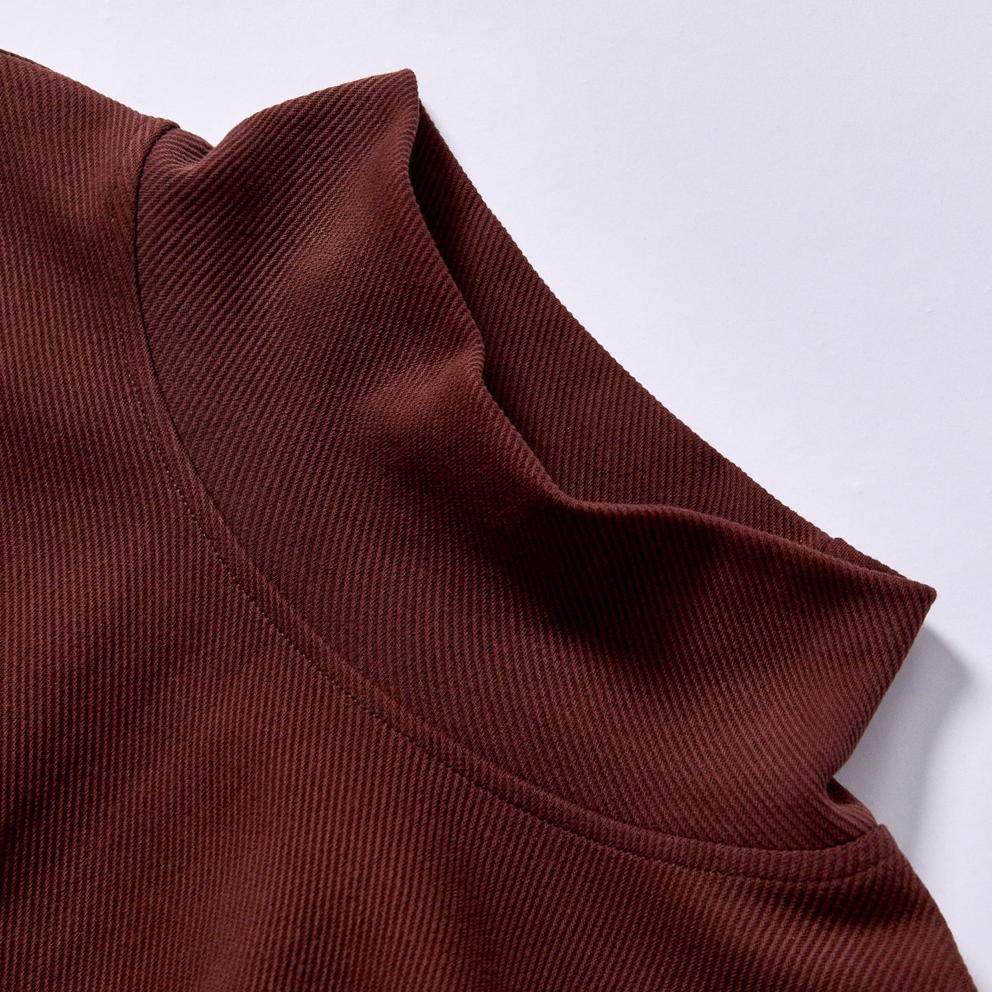 hot selling brushed fleece loose oversized layering shirt drop shoulder loose oversized fit  casual sweat top