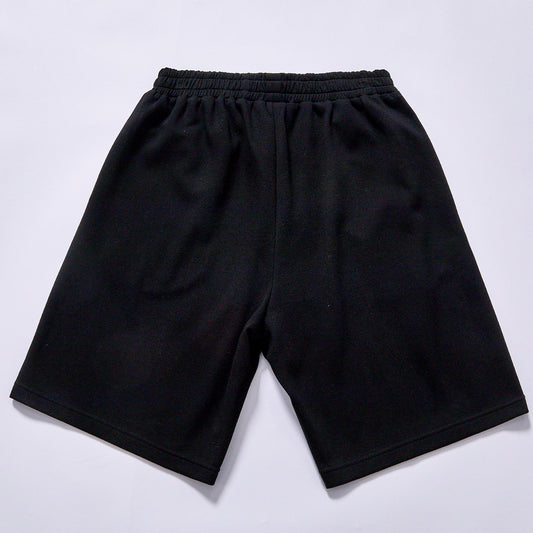 best seller custom Men's shorts casual drawstring sweat shorts loose straight knee cut fleece sweat shorts city walk matching