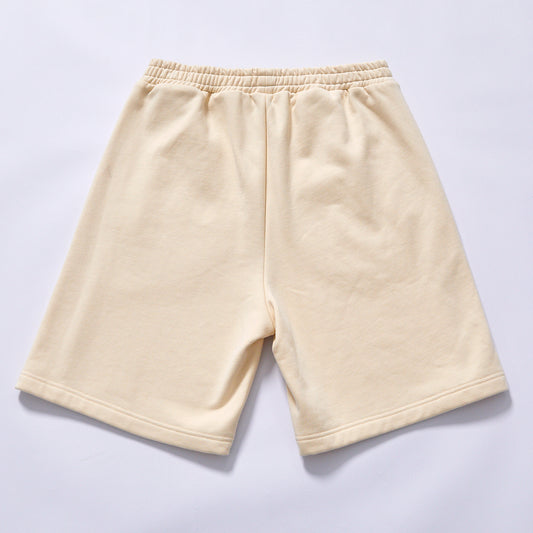 matching set men casual sweat shorts men fleece casual shorts side contrast stripe relaxed fit knee length sweatpants summer daily outfits