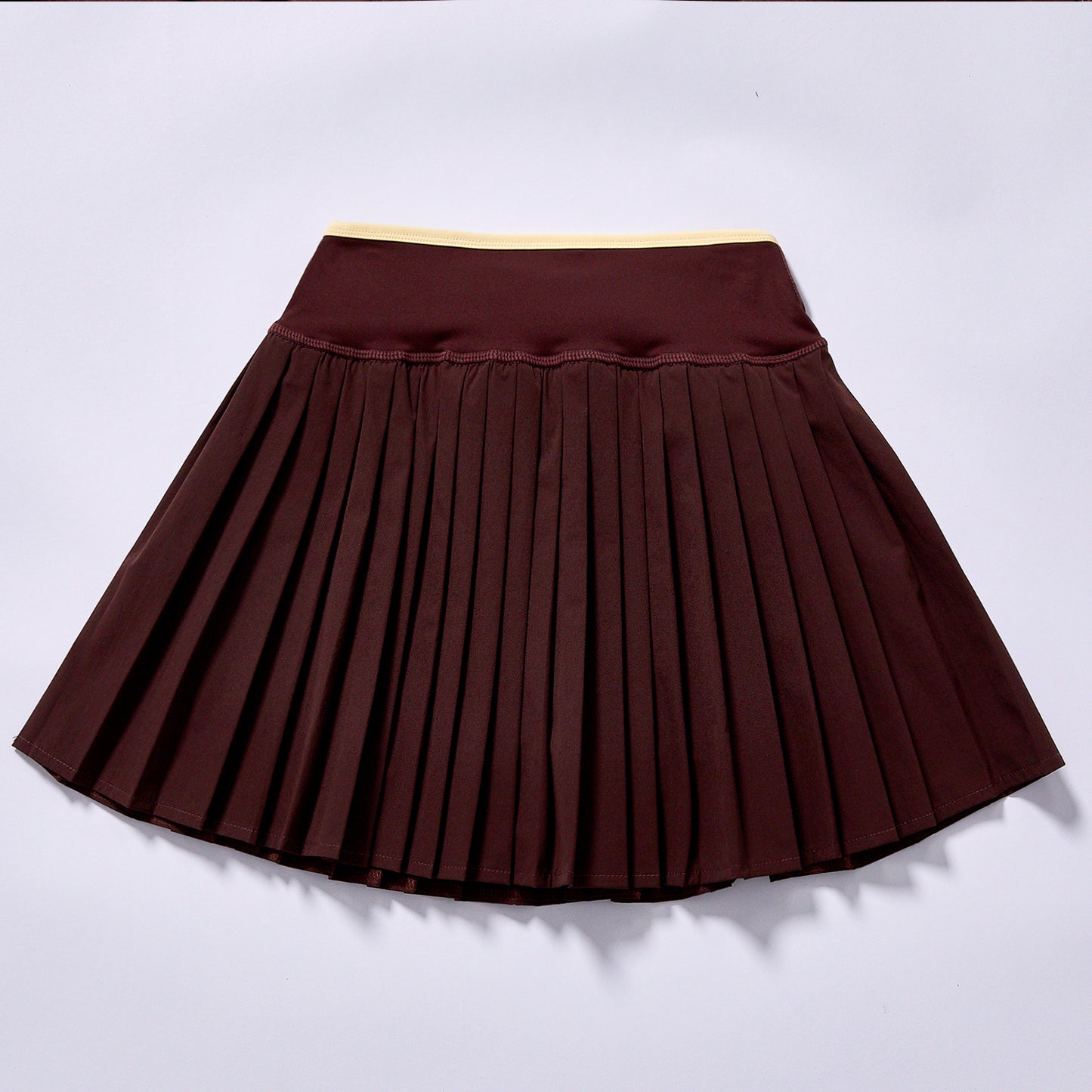 Custom High Quality high waist hidden shorts golf skirt full uniform sharp pleats  Embroidery Hidden Inner Shorts High Waist Quick Dry Golf Workout Mini Skirt jogging outdoor