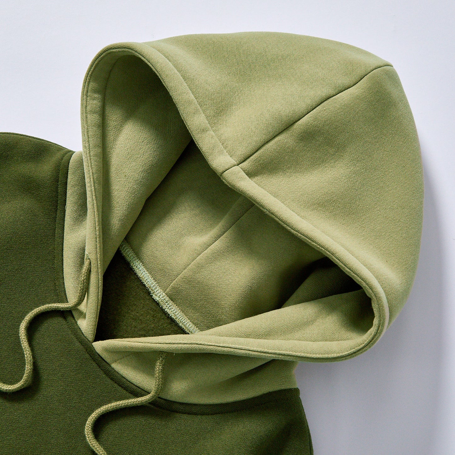 hot selling drawstring kangaroo pocket fleece top drop shoulder relaxed fit unisex loose vintage street hoodie city walk couple matching set