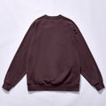 Custom Logo colorful gradient dripping letter print sweatshirt streetwear letter print layering sweatshirt drop shoulder loose oversized fit crew neck pullover daily casual commute