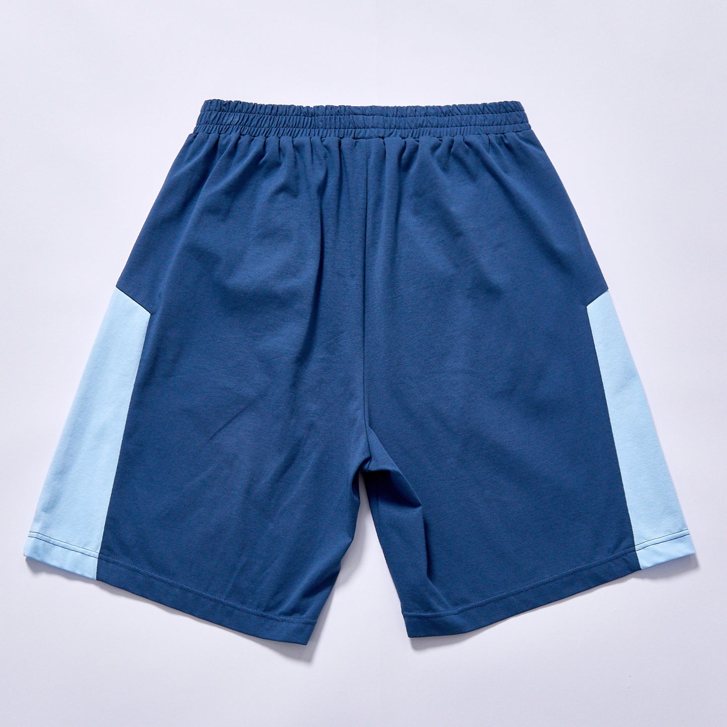 custom hot selling color block athletic shorts elastic drawstring waist side pockets sport shorts summer quick dry  daily city walk