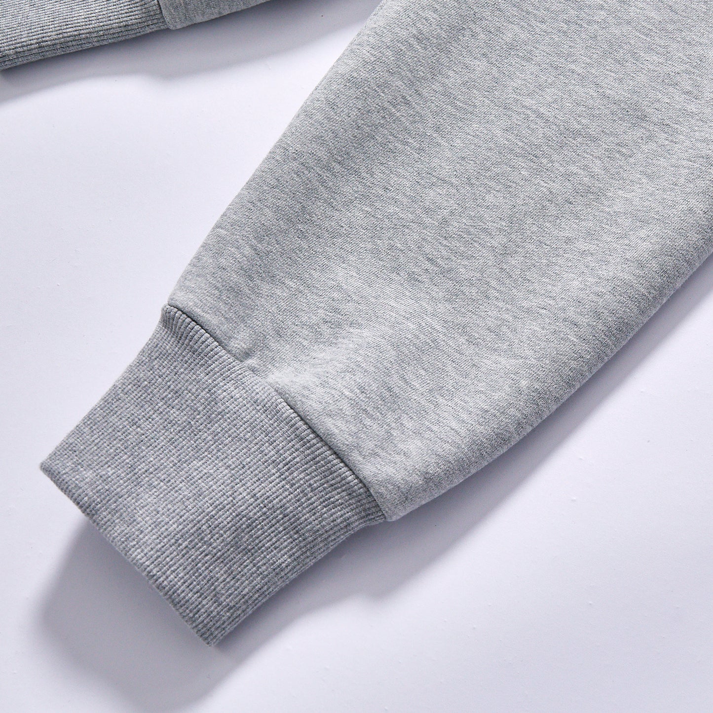 custom logo popular zip up hoodie full zip hooded sweatshirt fleece french terry kangaroo pockets ribbed cuffs rib hem box relaxed fit blank heather grey zip up cotton hoodie breathable transitional outerwear
