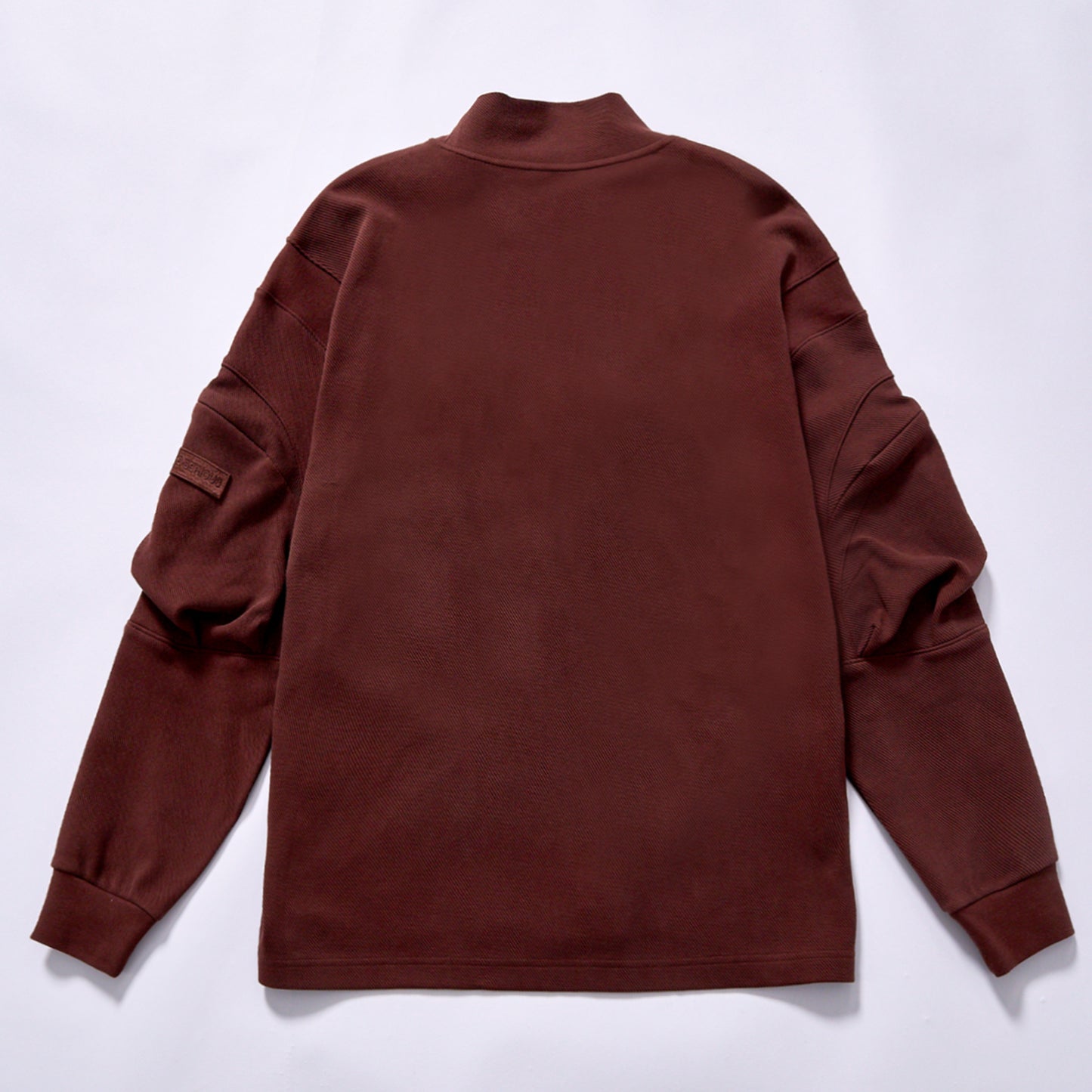 hot selling brushed fleece loose oversized layering shirt drop shoulder loose oversized fit  casual sweat top