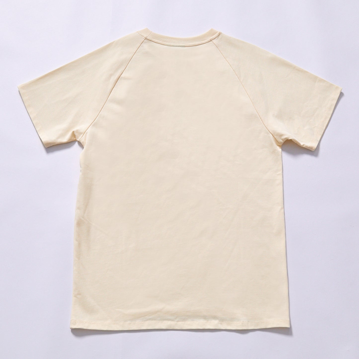 best seller Custom diagonal split raglan t‑shirt relaxed oversized fit heavy cotton short sleeve city walk
