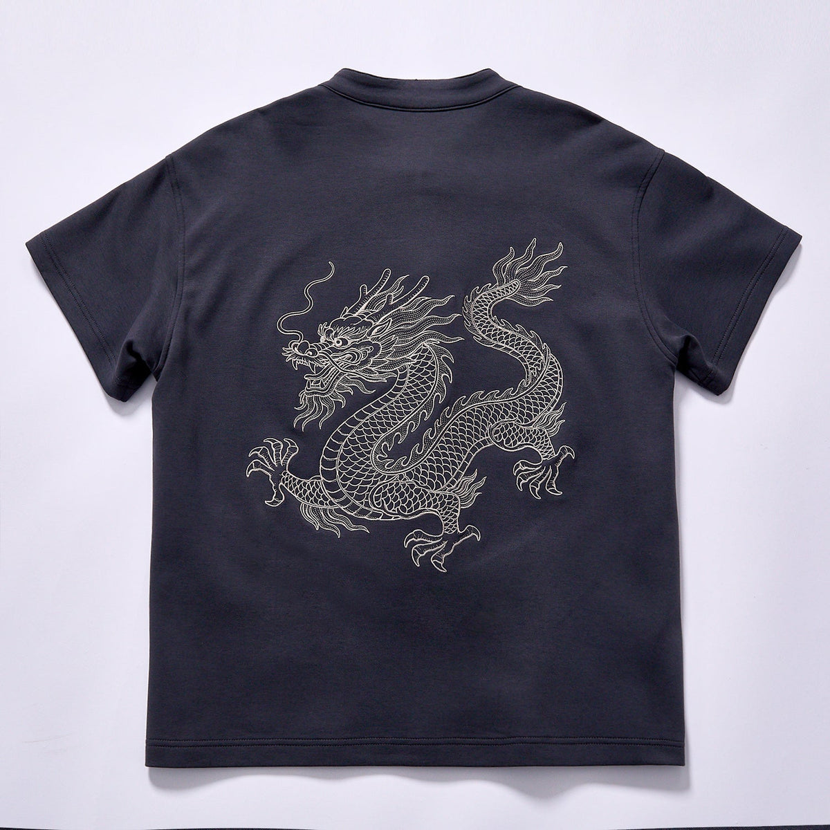 best seller Custom High Quality unisex cultural street men t‑shirt full fabric frog‑knot placket men t‑shirt summer streetweart daily workout
