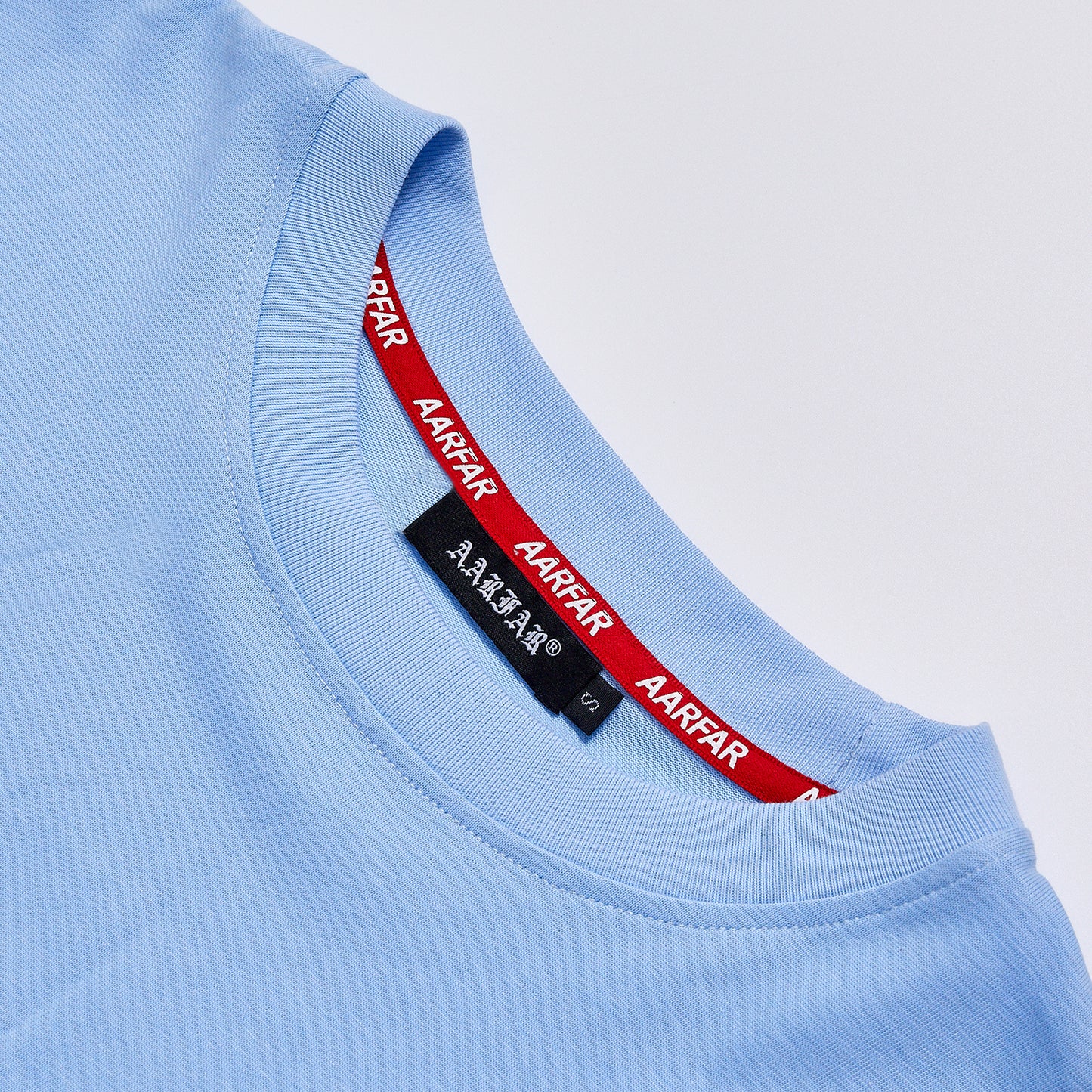 Solid Light Blue Plain Crew Neck Loose Oversized Short Sleeve Tee Unisex Daily Basic Cotton T-Shirt Casual Minimalist Streetwear Blank Tee Top