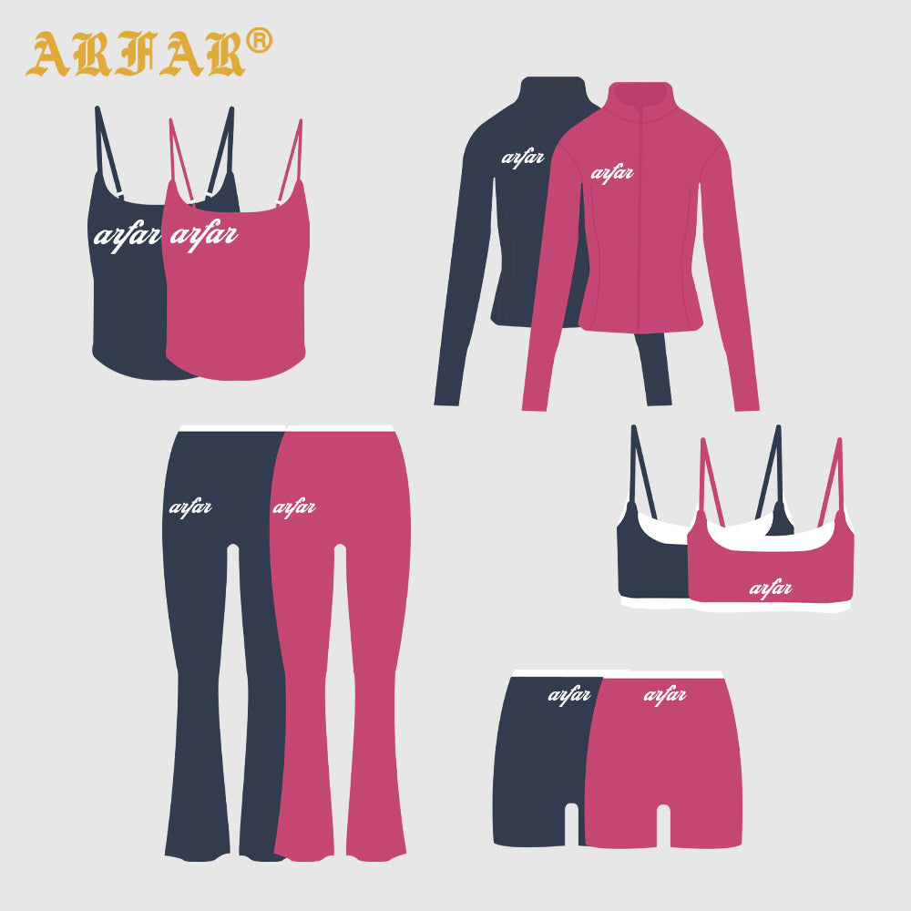 2026 Trending Color Blocking Tracksuits for Women Custom Logo Embroidery Jacket Sweatpants 2 Piece Jogger Set Women