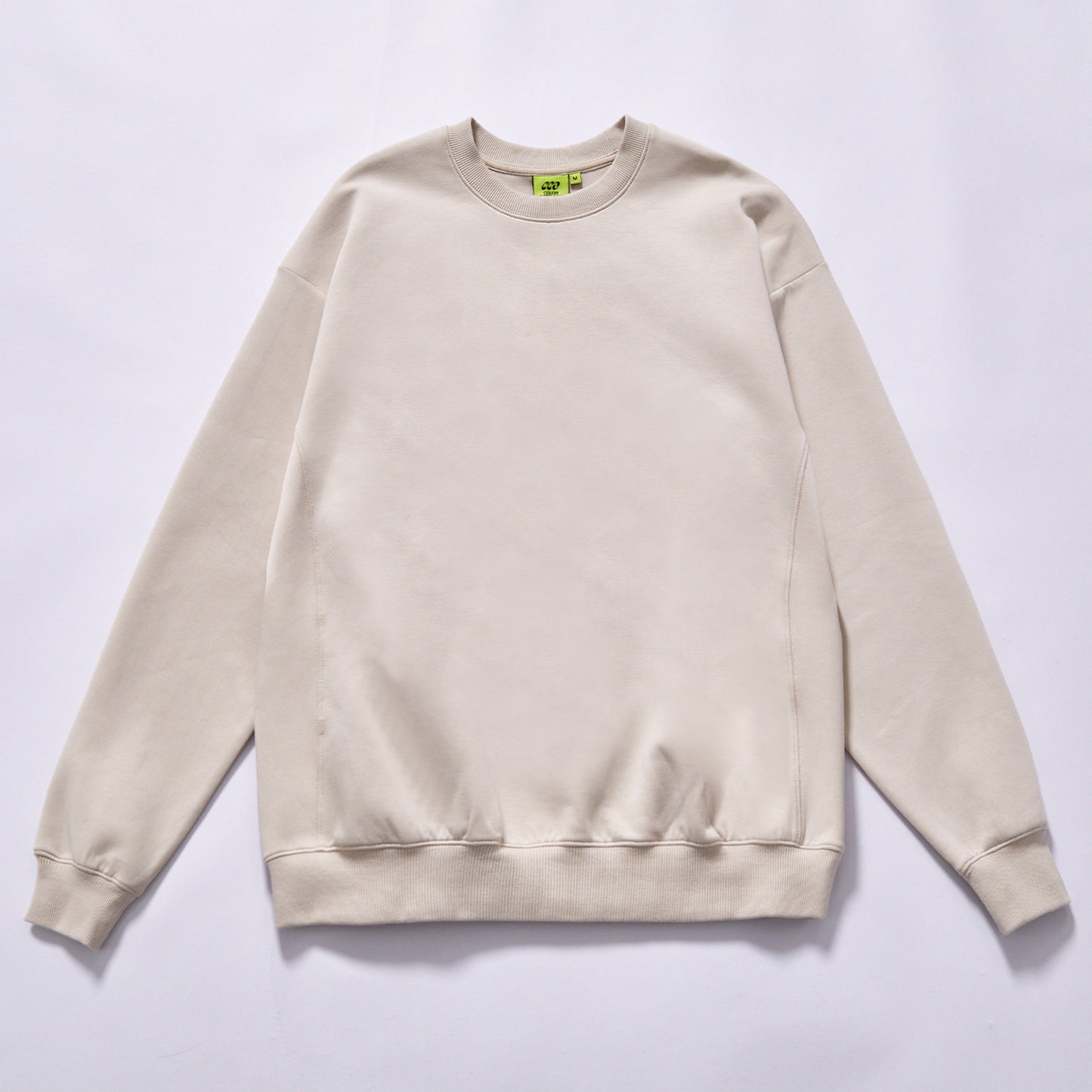best seller raw edge crew neck sweatshirt drop shoulder relaxed fit crew sweatshirt casual loungewear