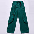 trending Custom logo outdoor techwear wide leg trousers adjustable waist belt quick dry casual trousers outdoor hiking climbing