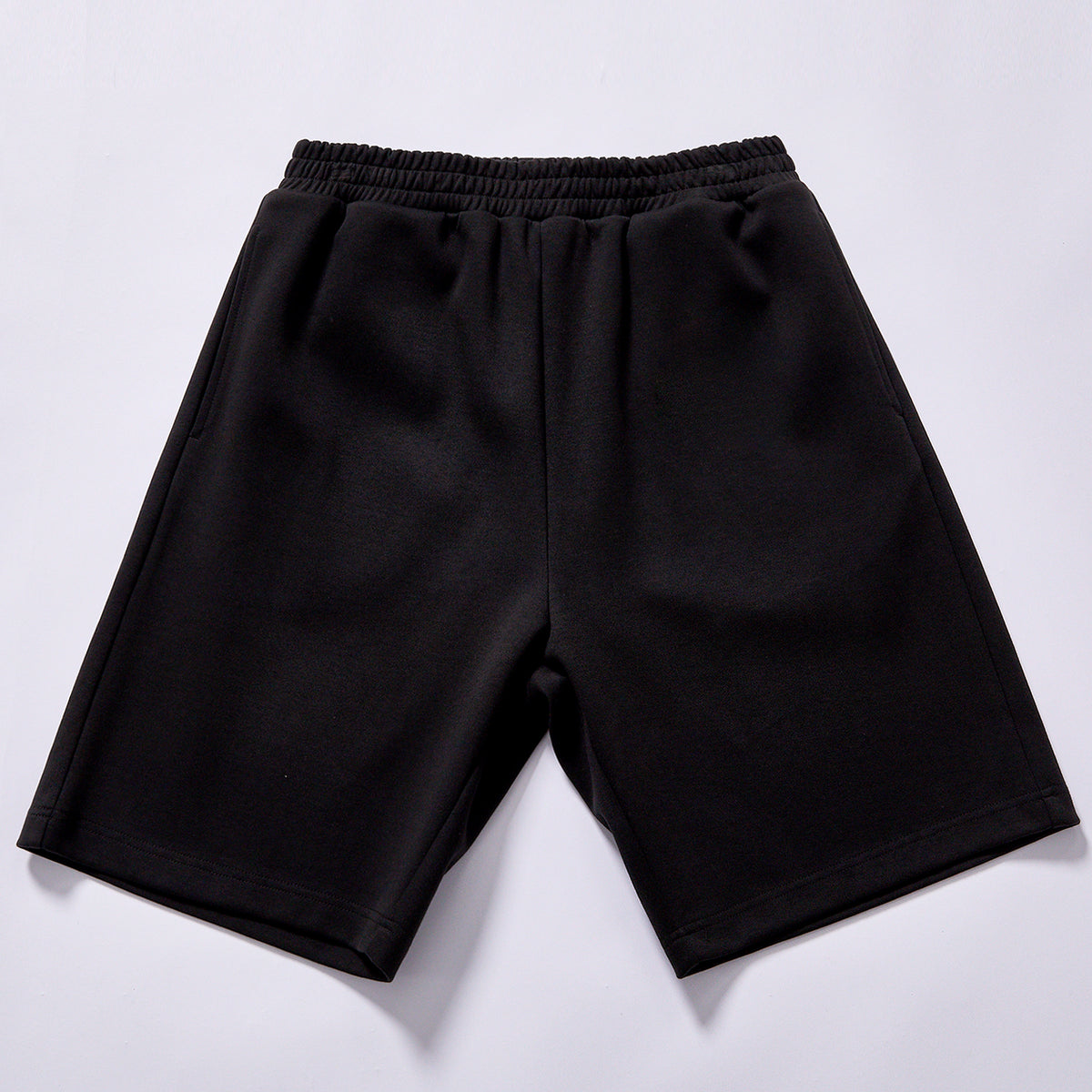 Summer Relaxed Vibe Sweat Shorts Loose Straight Fit Breathable High Waist Knee Sport Shorts for Light Workout  Gym Outfit