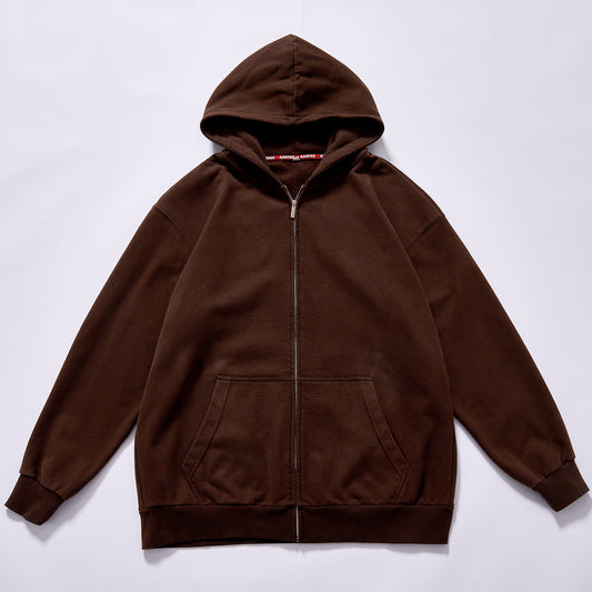 American Retro Style Casual Jacket Ribbed Cuffs Front KIangaroo Pocket Anti-pilling Oversized Zip up Hoodie Commute Layering Light workout Wear