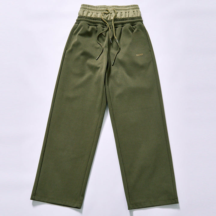 Fleece Wide-Leg Sweatpants