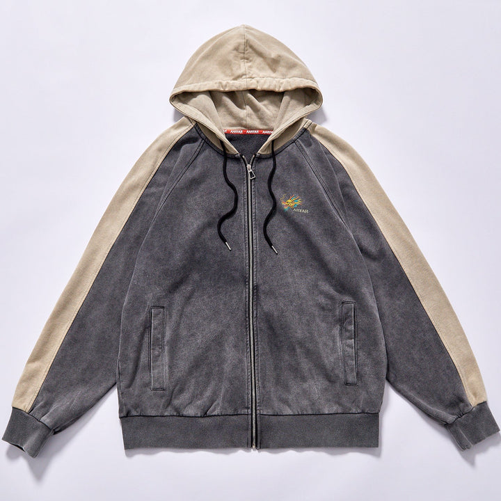Color-Block Fleece Hoodies