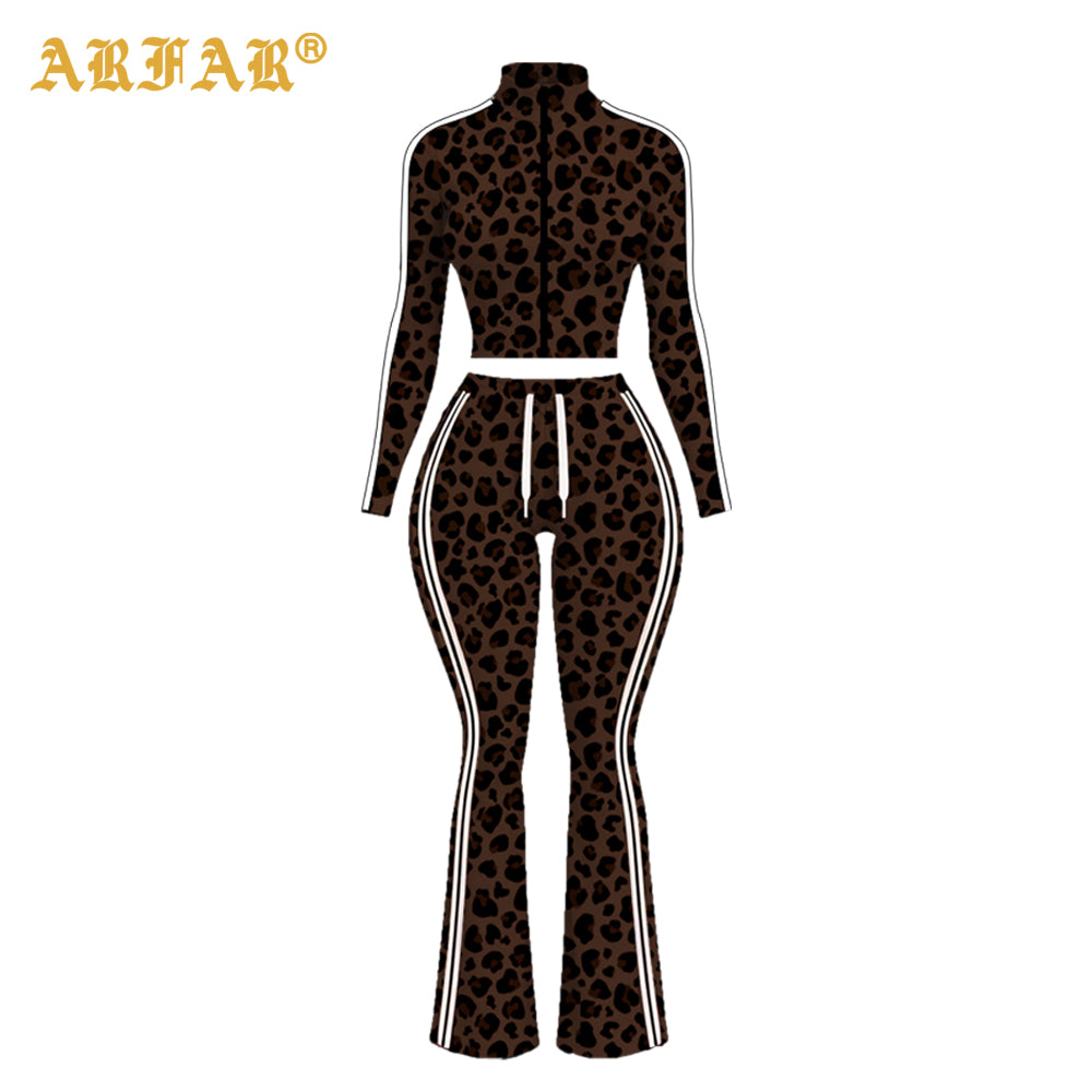Y2K Women's Custom Logo 2026 Jacket Flared Leggings Zipper Yoga Sets Two Piece Outfits Women Skinny Jogging Suits Tracksuit Set