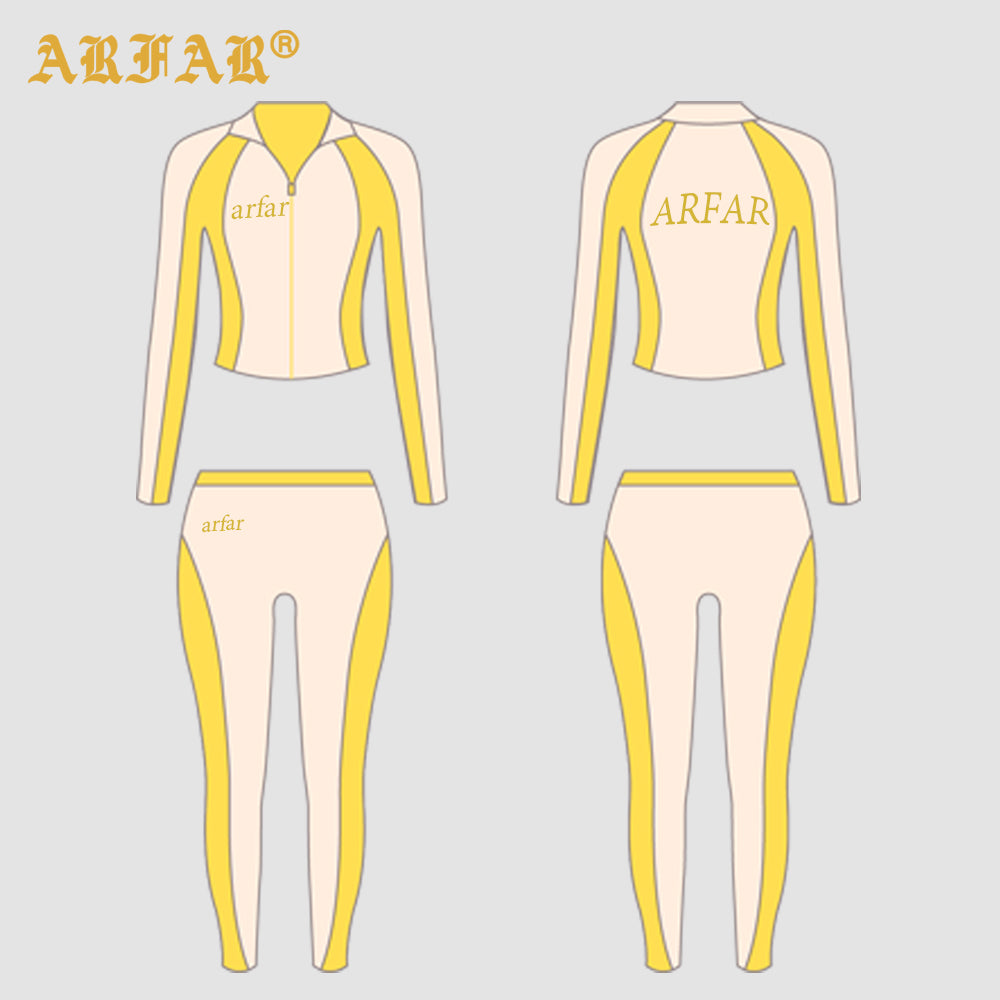 2026 Trending Color Blocking Tracksuits for Women Custom Logo Embroidery Jacket Sweatpants 2 Piece Jogger Set Women