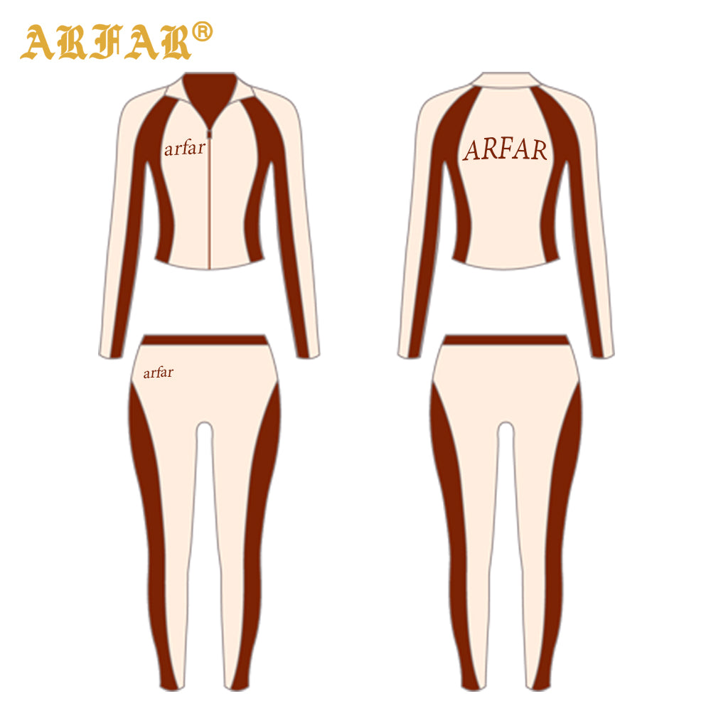 2026 Trending Color Blocking Tracksuits for Women Custom Logo Embroidery Jacket Sweatpants 2 Piece Jogger Set Women